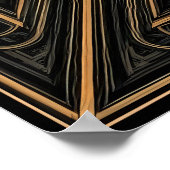 Geometrische Luxus Poster (Ecke)