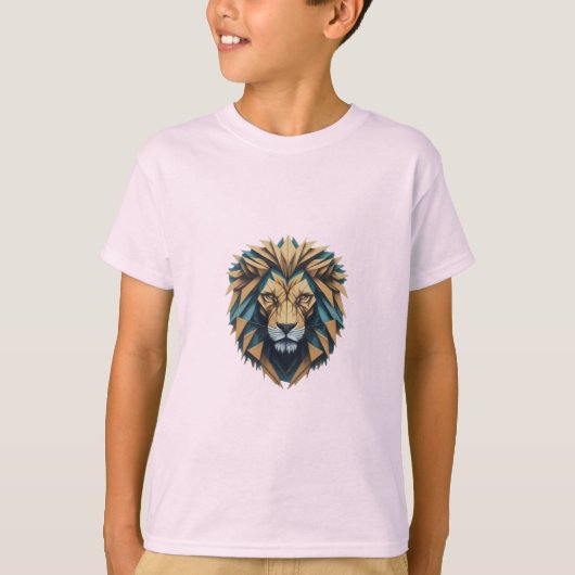 Geometrische Majestät T-Shirt (Vorderseite)