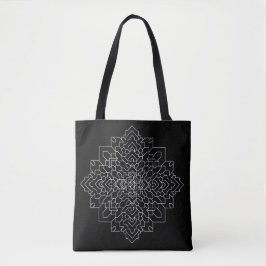 Geometrische Mandala #7 Tasche