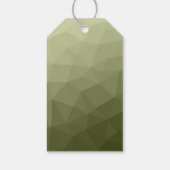 geometrische Maschenöffnung für das Army-grüne Lic Geschenkanhänger (Rückseite)