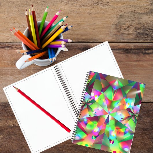 Geometrische Maus: Das Sketchbook Tetrahedron Notizblock