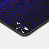 Geometrische Maus-Pad-Karte oben nach unten Schreibtischunterlage (Ecke)