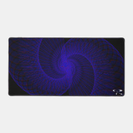 Geometrische Maus-Pad-Karte oben nach unten Schreibtischunterlage