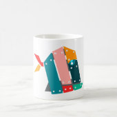 Geometrische mechanische Tasse (Mittel)