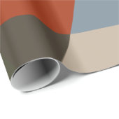 Geometrische Mehrfarbendreiecke der Muster-| Geschenkpapier (Rolleneckpunkt)