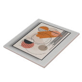 Geometrische Meisterschaft des mittleren Jahrhunde Fliese (Seite)