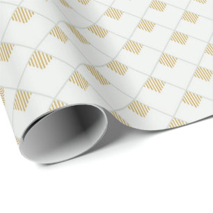 Geometrische Minimalismusstriche Geschenkpapier
