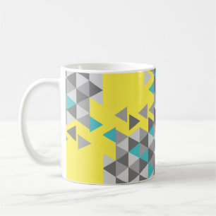 Geometrische minimalistische Muster FARBE DES JAHR Kaffeetasse