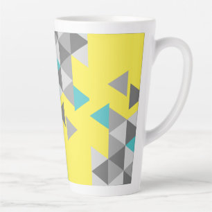 Geometrische minimalistische Muster FARBE DES JAHR Milchtasse
