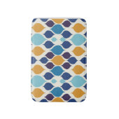 Geometrische Mitte der 60er Jahre Badematte (Vorderseite Vertikal)