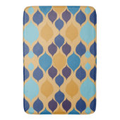 Geometrische Mitte der 60er Jahre Badematte (Vorderseite Vertikal)