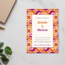 Geometrische Mittelalterliche Hochzeit Moderne Lil