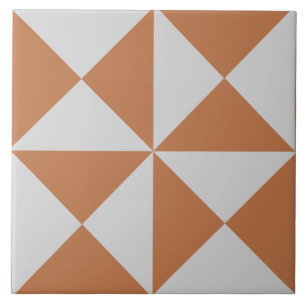 Geometrische moderne Grafikfliese Fliese
