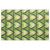 Geometrische, moderne grüne Textur Stoff (Fat Quarter (45,7 x 55,9 cm))