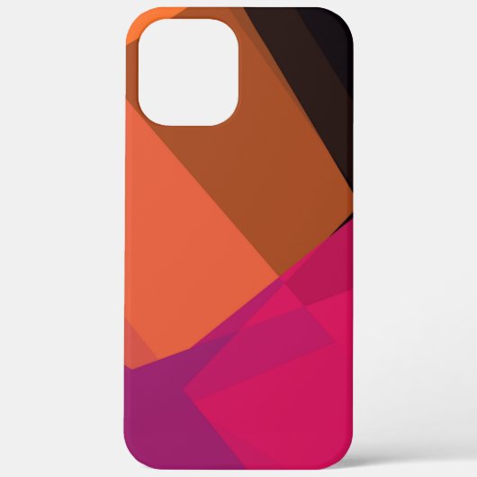 Geometrische moderne Retro-Farben #22 Case-Mate iPhone Hülle (Rückseite)