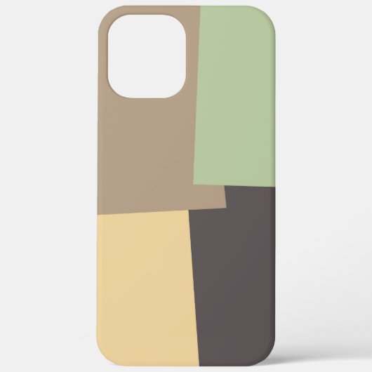 Geometrische moderne Retro-Farben #31 Case-Mate iPhone Hülle (Rückseite)