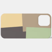 Geometrische moderne Retro-Farben #31 Case-Mate iPhone Hülle (Hinten (horizontal))