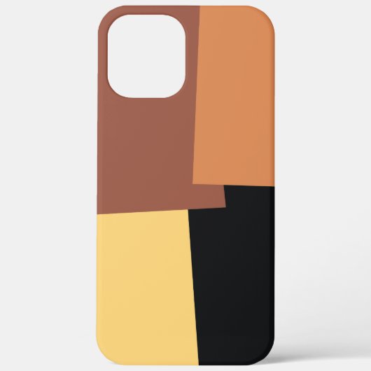 Geometrische moderne Retro-Farben #6 Case-Mate iPhone Hülle (Rückseite)