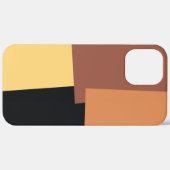 Geometrische moderne Retro-Farben #6 Case-Mate iPhone Hülle (Rückseite / Rechts)