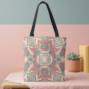 Geometrische moderne Südwest-Muster-Tasche Tasche