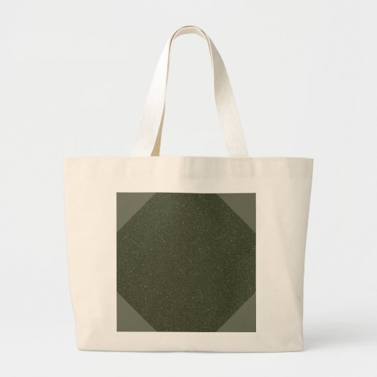 Geometrische Moosgrüne Texturierte Tasche (Vorne)
