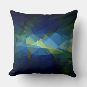 Geometrische Mosaik-Abstrakte Kunst #26 Kissen