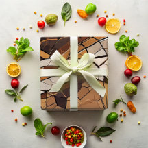 Geometrische Mosaikverpflegung Geschenke für Bauer