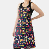 Geometrische Multicolorformen Schürze (InSitu)