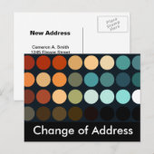 Geometrische Muster | Änderung der Postkarte (Vorne/Hinten)