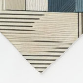 Geometrische Muster Fleecedecke (Ecke)