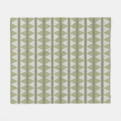 geometrische Muster Fleecedecke (Vorderseite (Horizontal))