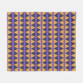 geometrische Muster Fleecedecke (Vorderseite (Horizontal))