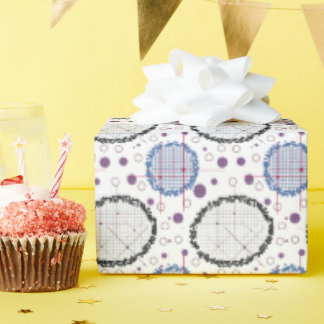 Geometrische Muster für modernes Design Geschenkpapier