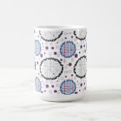 Geometrische Muster für modernes Design Kaffeetasse (Mittel)