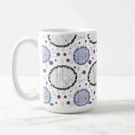 Geometrische Muster für modernes Design Kaffeetasse