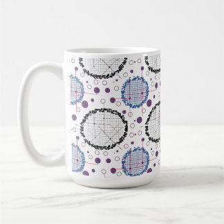Geometrische Muster für modernes Design Kaffeetasse