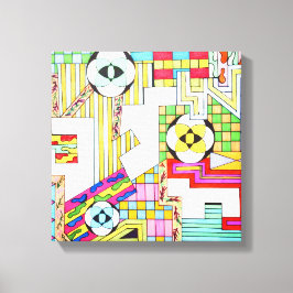 Geometrische Muster Leinwanddruck