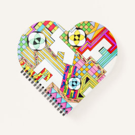 Geometrische Muster Notizblock
