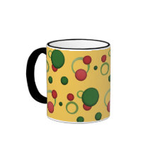 Geometrische Muster Punkte Kreise für jede Farbe