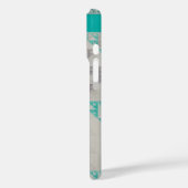 Geometrische Muster und benutzerdefinierte Monogra Case-Mate iPhone Hülle (Rückseite / Links)