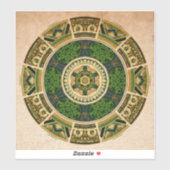 Geometrische Musteraufkleber Aufkleber (Blatt)