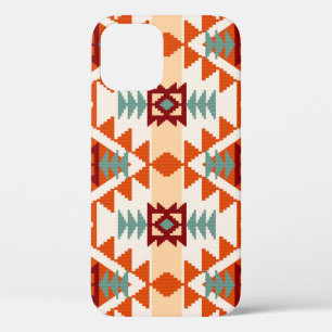 Geometrische Nahtlose Muster im indianischen Stil Case-Mate iPhone Hülle