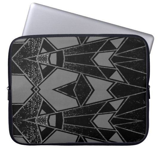 Geometrische Nr. 675 Laptopschutzhülle (Vorderseite)