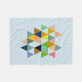 Geometrische Nr. 742 Fleecedecke (Vorderseite (Horizontal))