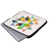 Geometrische Nr. 742 Laptopschutzhülle (Vorne Knopf)