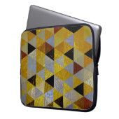 Geometrische Nr. 780 Laptopschutzhülle (Vorderseite Links)