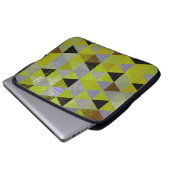 Geometrische Nr. 787 Laptopschutzhülle (Vorne Knopf)