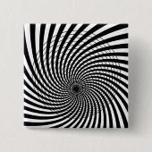 GEOMETRISCHE OP ART-Taste Button (Vorderseite)