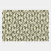 geometrische Pastelldesigns Geschenkpapier Set (Vorderseite)