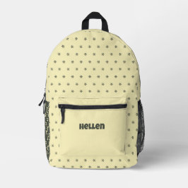 geometrische Pastellmuster Bedruckter Rucksack